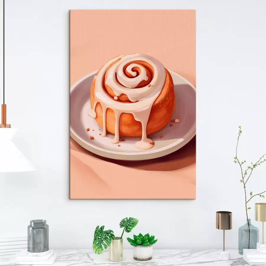 Pilt Kaneelirull koore glasuuriga s46624