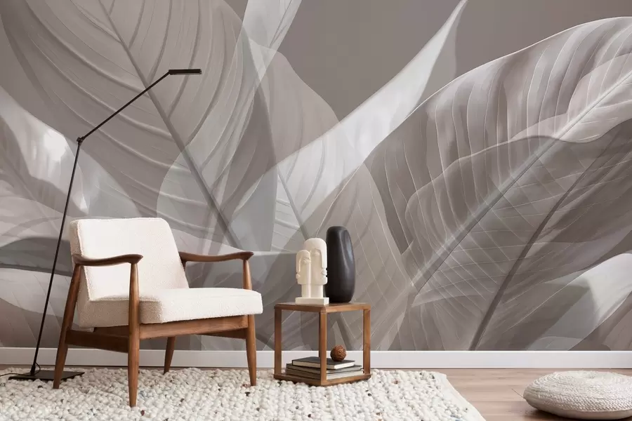 Fototapeedid Suured lehed w04901v2