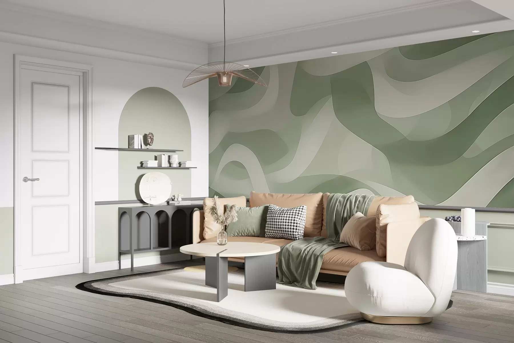 Fototapeedid Abstraktsed lained w04888