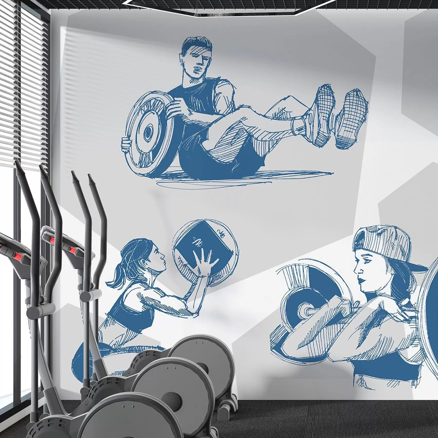 Fototapeedid Sportlased w04909