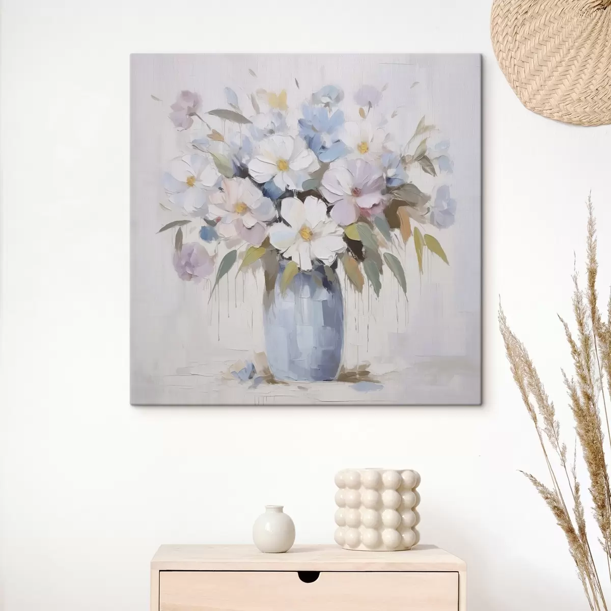 Pilt Lilled vaasis imitatsioonmaal s46714