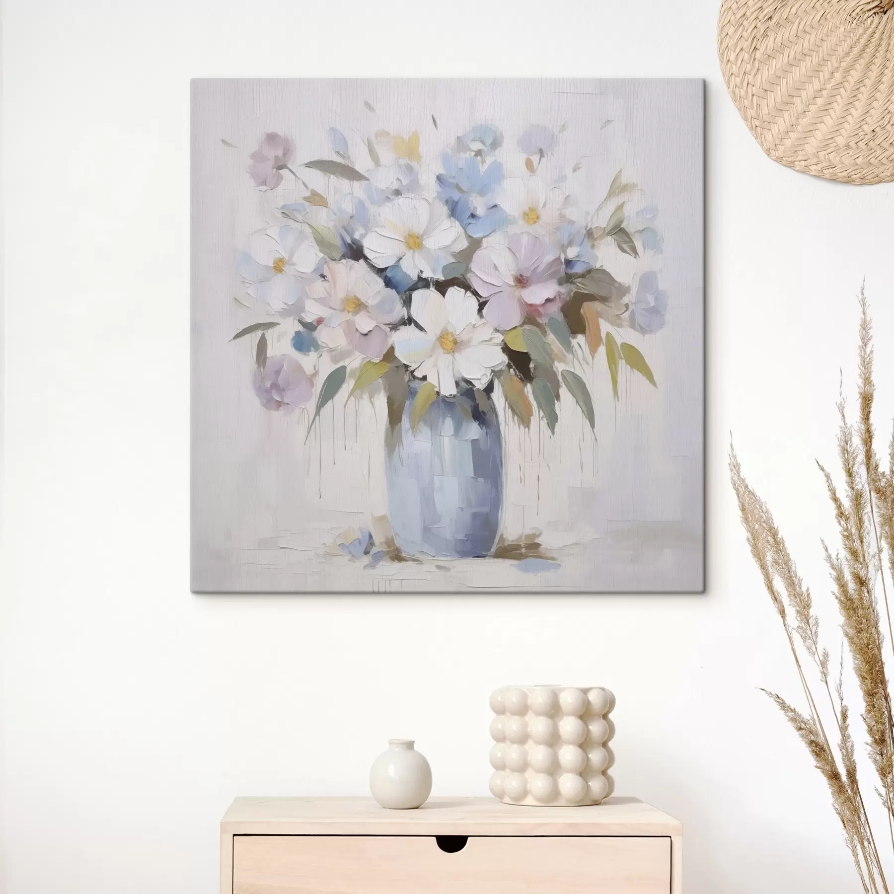 Pilt Lilled vaasis imitatsioonmaal s46714