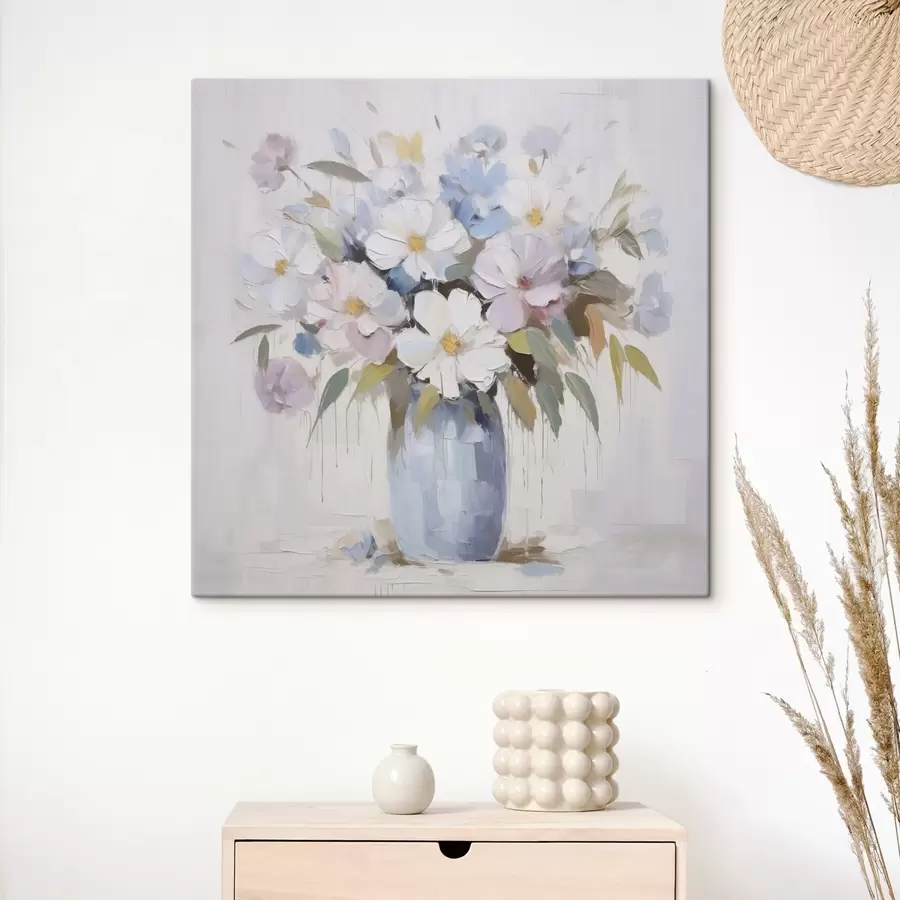 Pilt Lilled vaasis imitatsioonmaal s46714