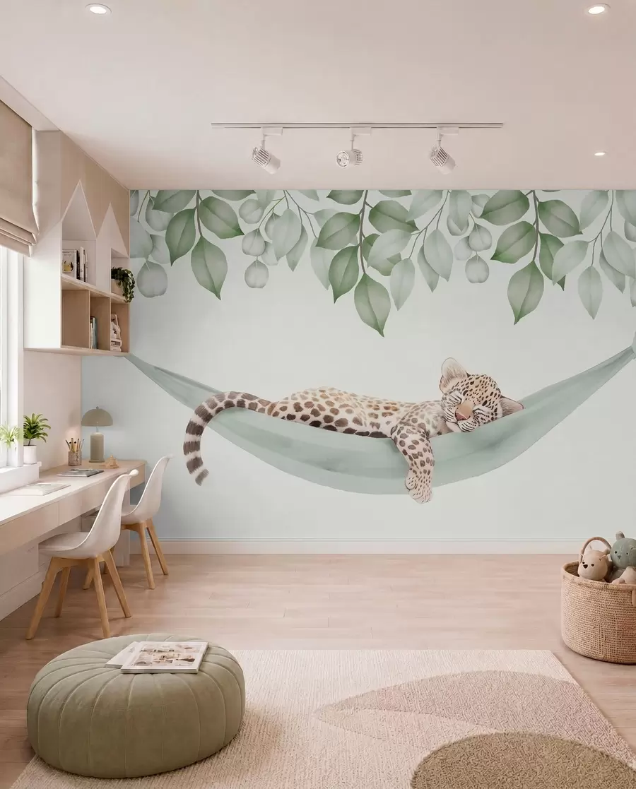 Fototapeedid Leopardi siesta w04881