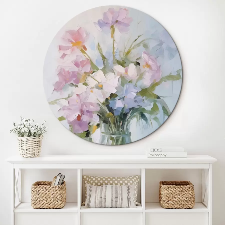 Pilt Lillede kimp vaasis, maalijäljend r46751