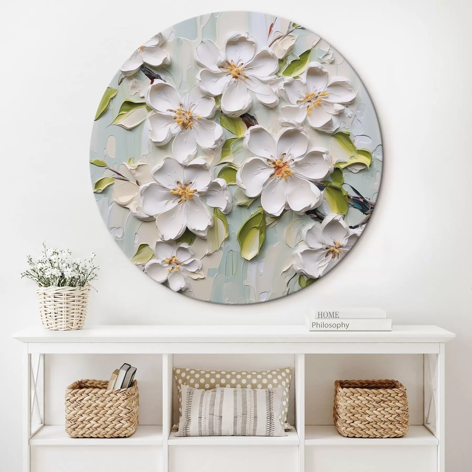 Pilt Lillede imitatsiooni maalimine r46754