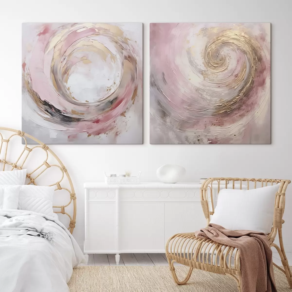 Pilt Abstraktne keerisjäljend maal m01028