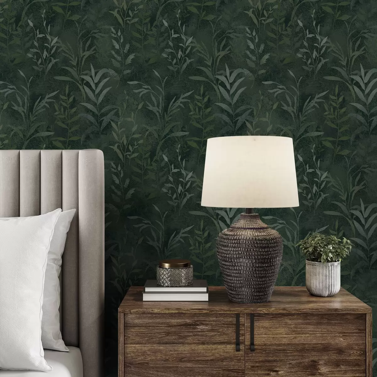 Tapeet Tumeroheline taust läbipaistvate leheokstega a00888