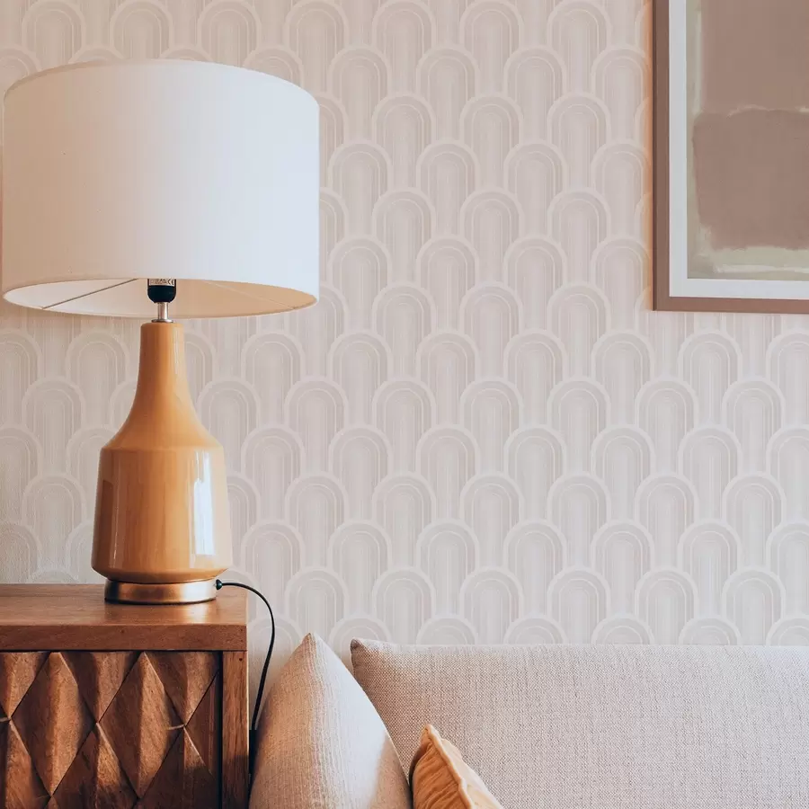 Fototapeedid Väikesed kaaremoodulid soojades kreem-beežides toonides a00924