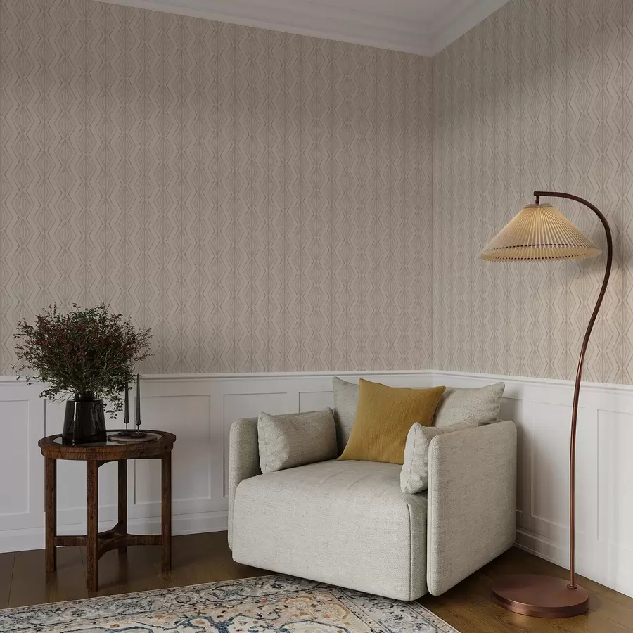 Fototapeedid Kerge teemantornament rahulikes beežides toonides a00925v2