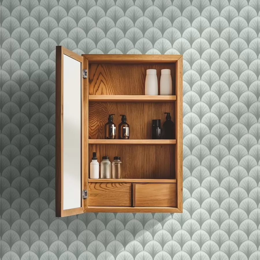 Fototapeedid Mündilehega kaardid kiirtega pehme rohelisel taustal a00978v2