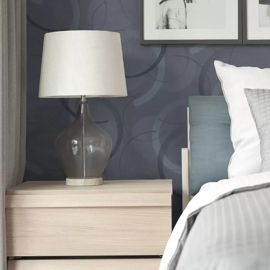 Fototapeedid Poolringid ja pehmed ringid jahedas hallikassinises värvipalettis a00980