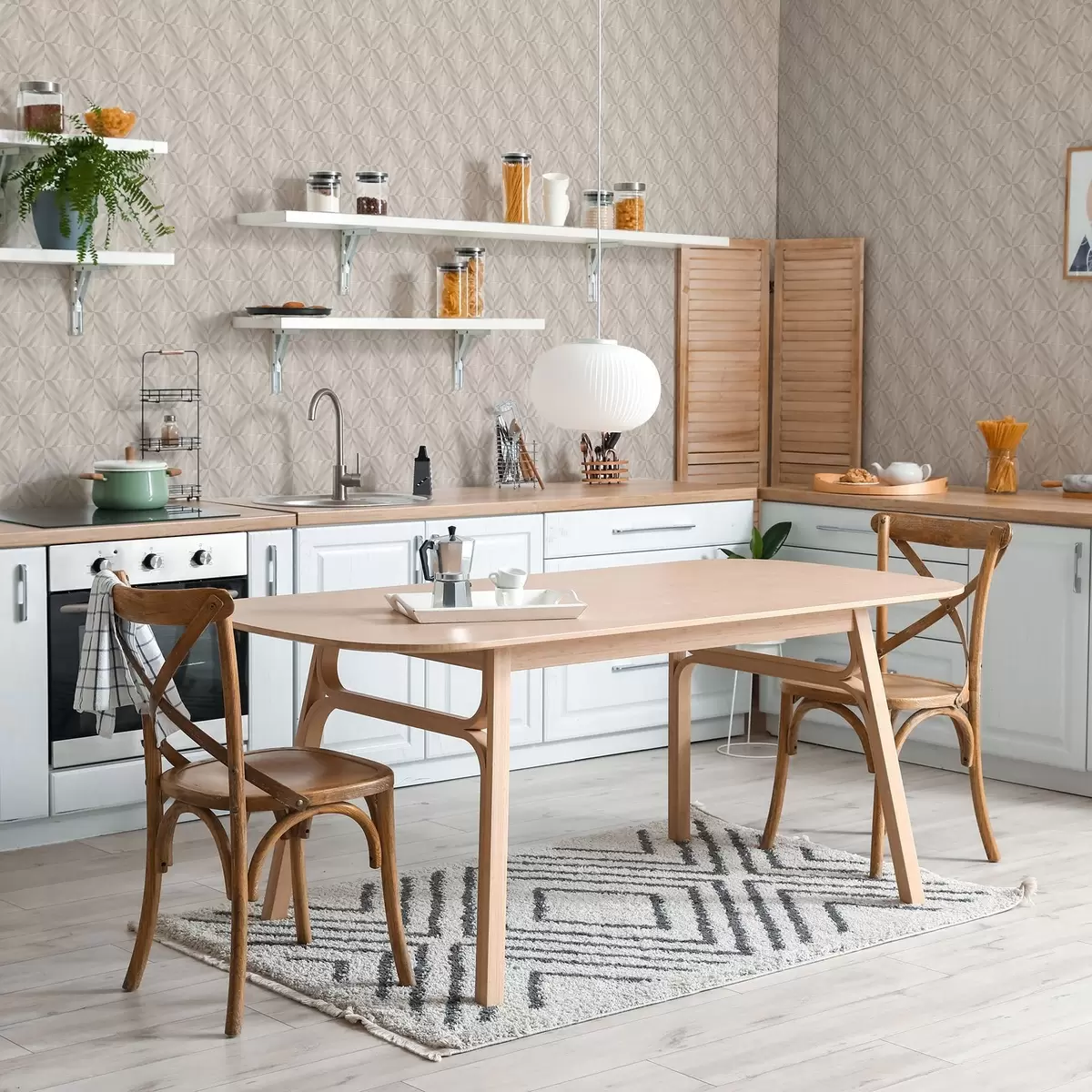 Tapeet Kerged ruudud ristuvate pehme diagonaalsete joontega a00984