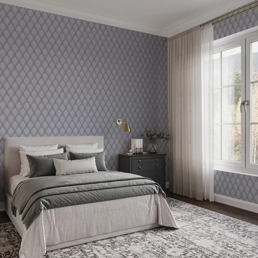 Fototapeedid Mahulised halltoonilised kaared pehme üleminekuga a00989