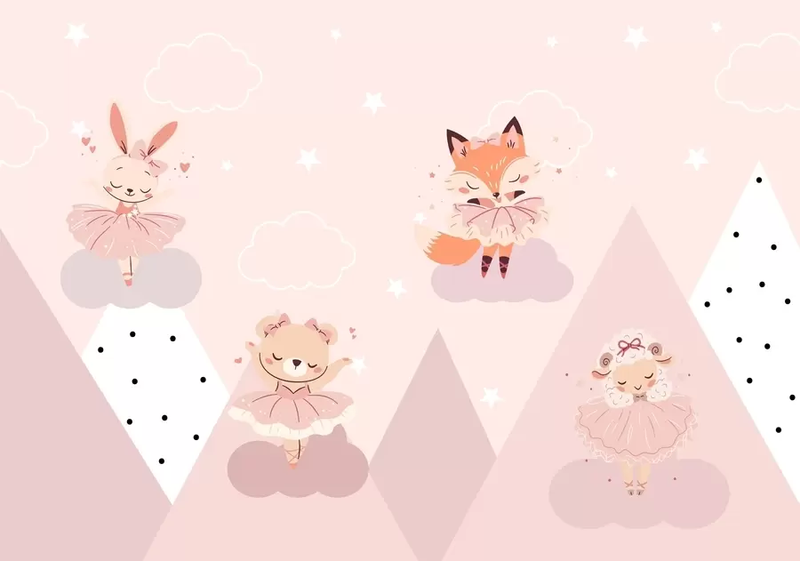 Fototapeedid Loomadest balleriinad w04929