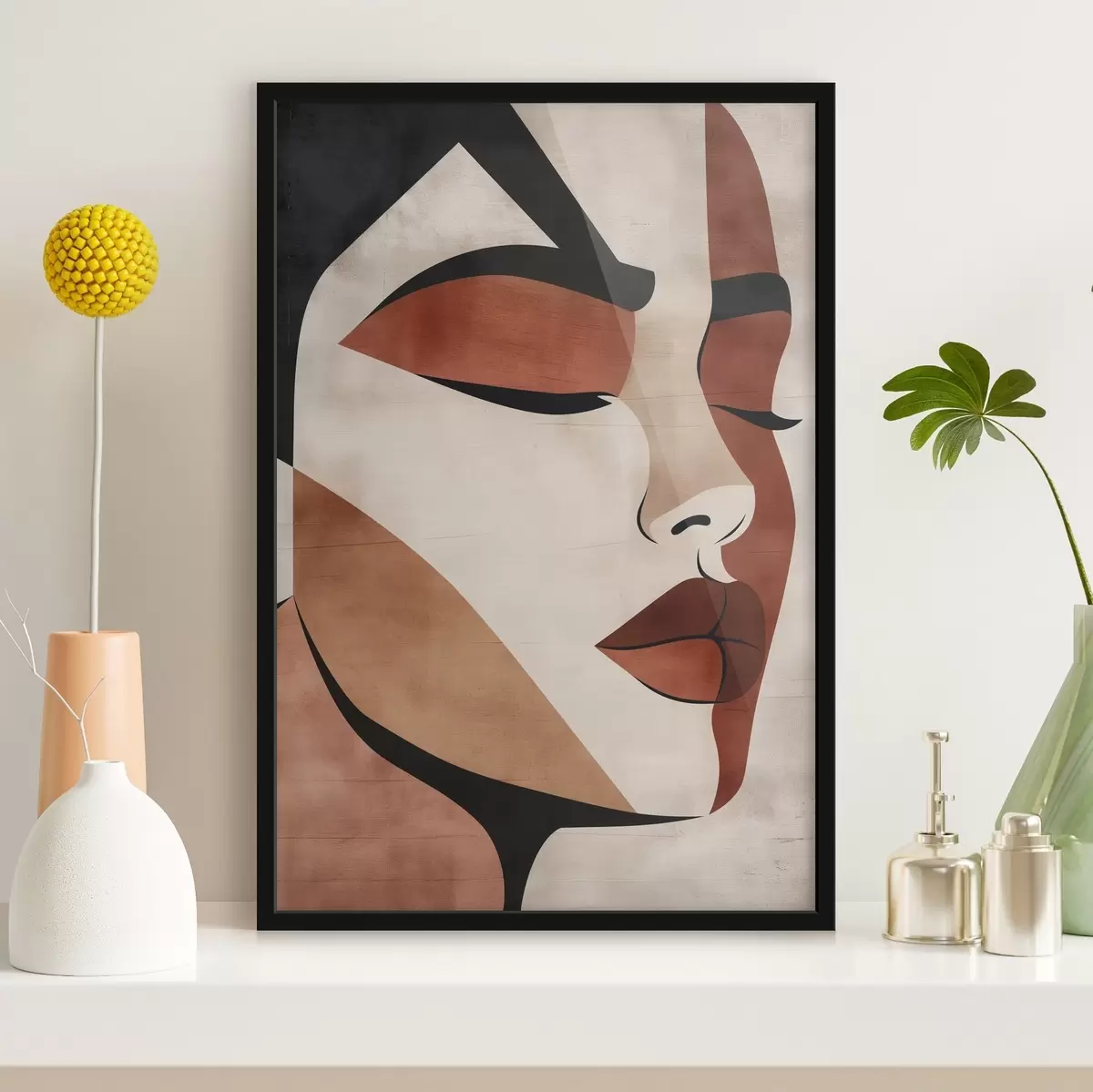 Plakat Naise nägu f46797