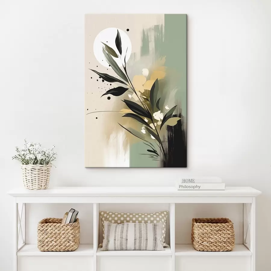 Pilt Abstraktsioon taimega s46790