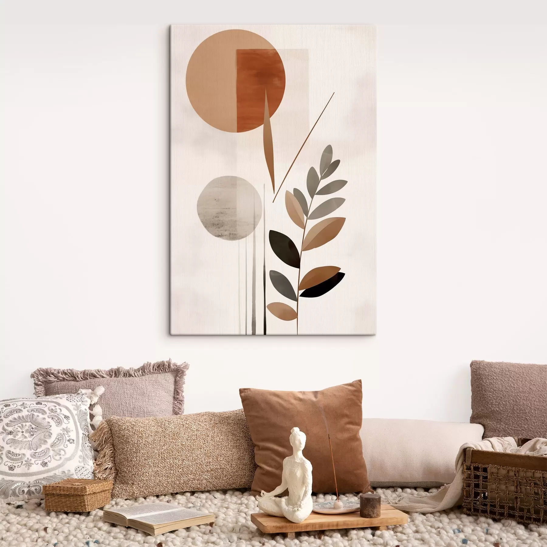 Pilt Abstraktsioon taimega s46781