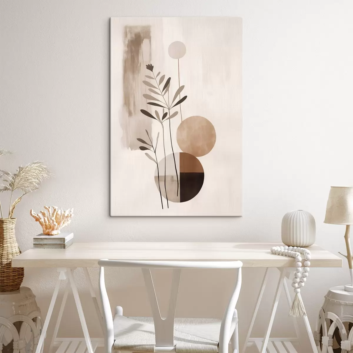 Pilt Abstraktsioon taimega s46782