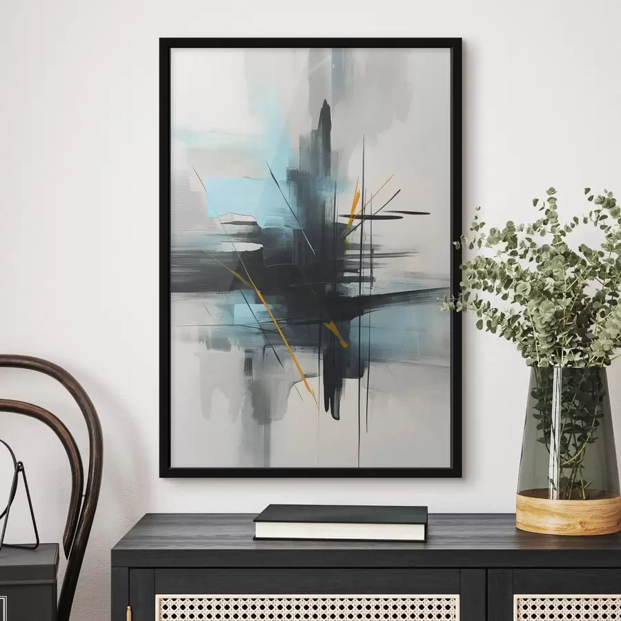 Fototapeedid Abstraktsioon, mis imiteerib pritsmeid ja pintslitõmbeid f46789