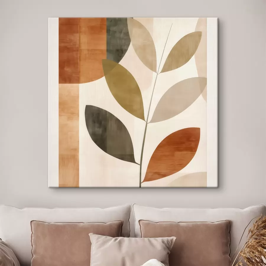 Pilt Soe lehekompositsioon lüürilises minimalistlikus stiilis s46646