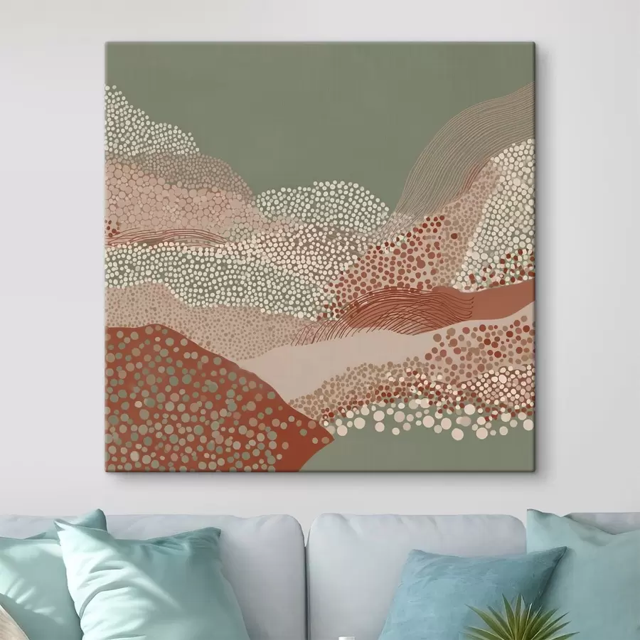 Pilt Maastik stiliseeritud tõlgenduses s46652