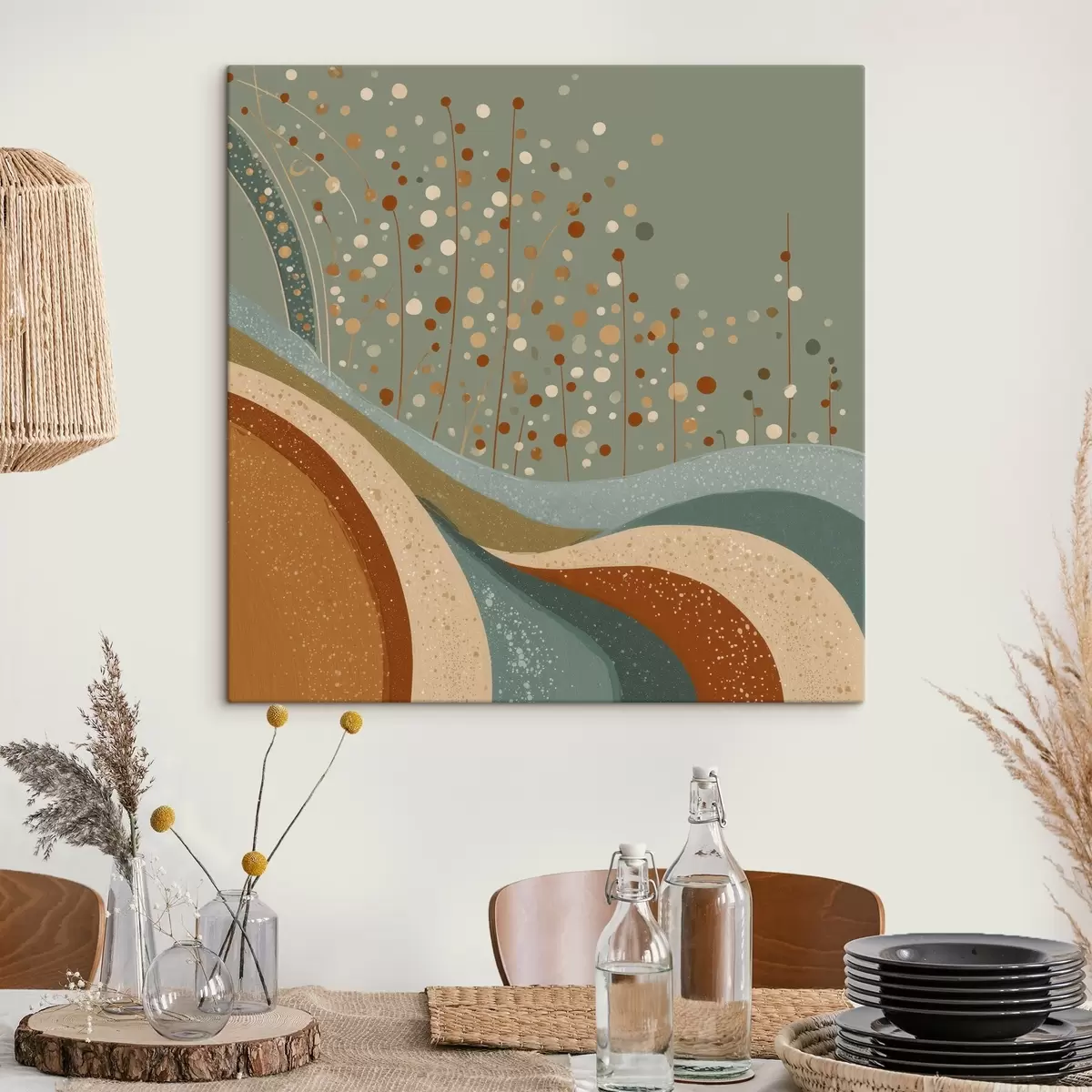 Pilt Kompositsioon dekoratiivsete väikeste elementidega s46653