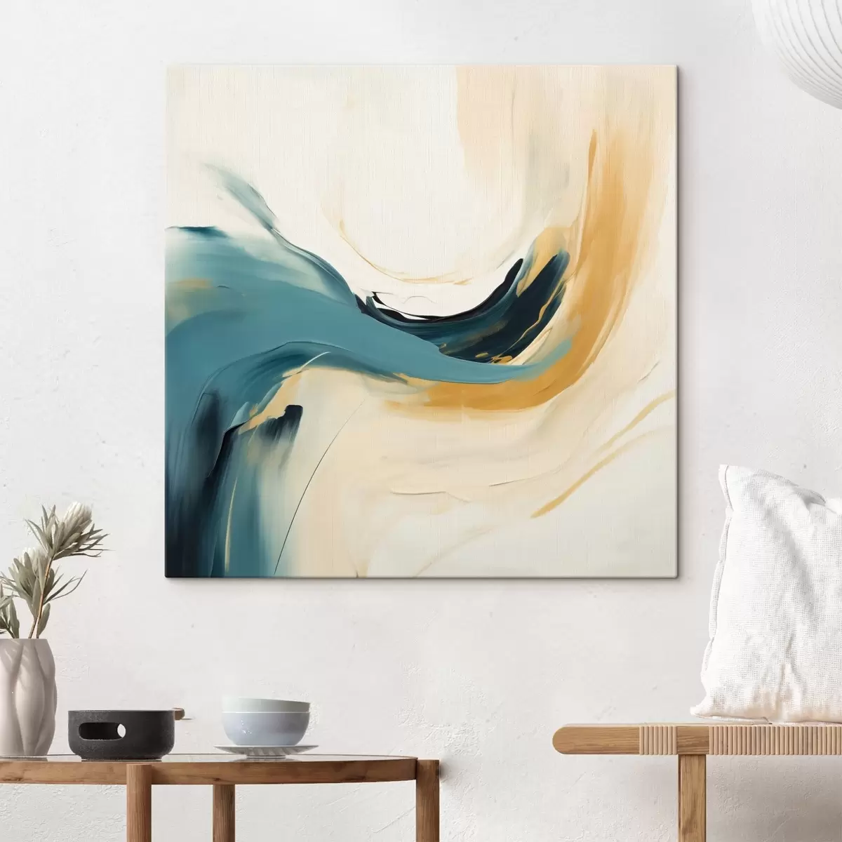 Pilt Abstraktsioon liikuvate vormidega pastelltoonides s46656