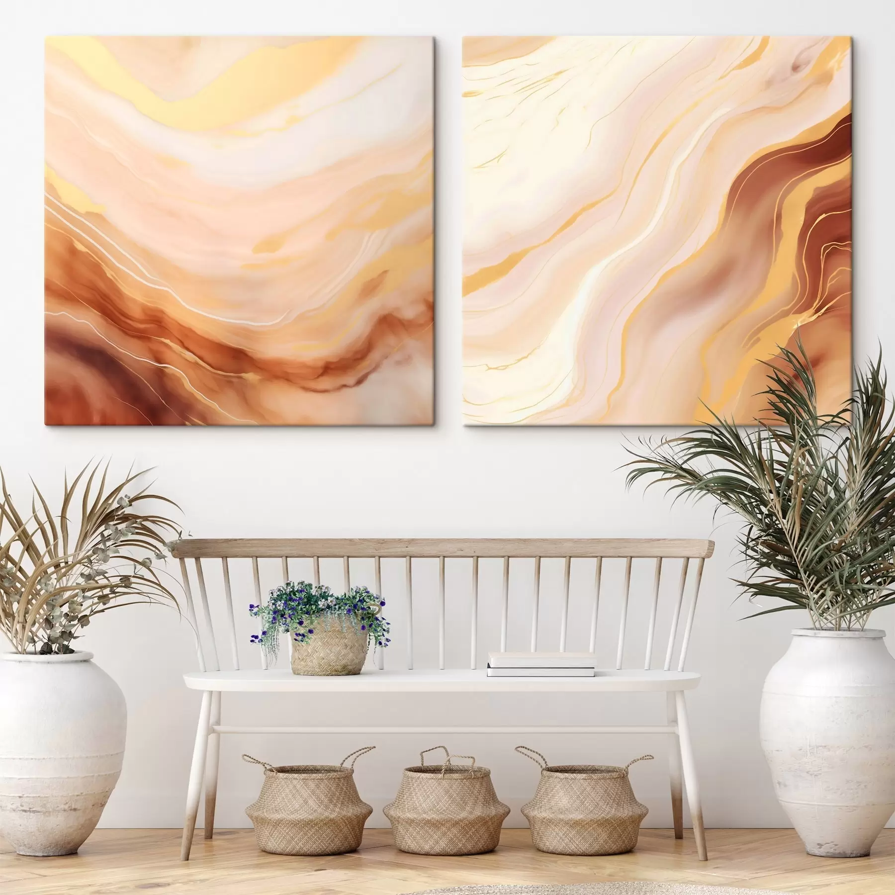 Pilt Kerged lainelised struktuurid akvarellitehnikas m00991