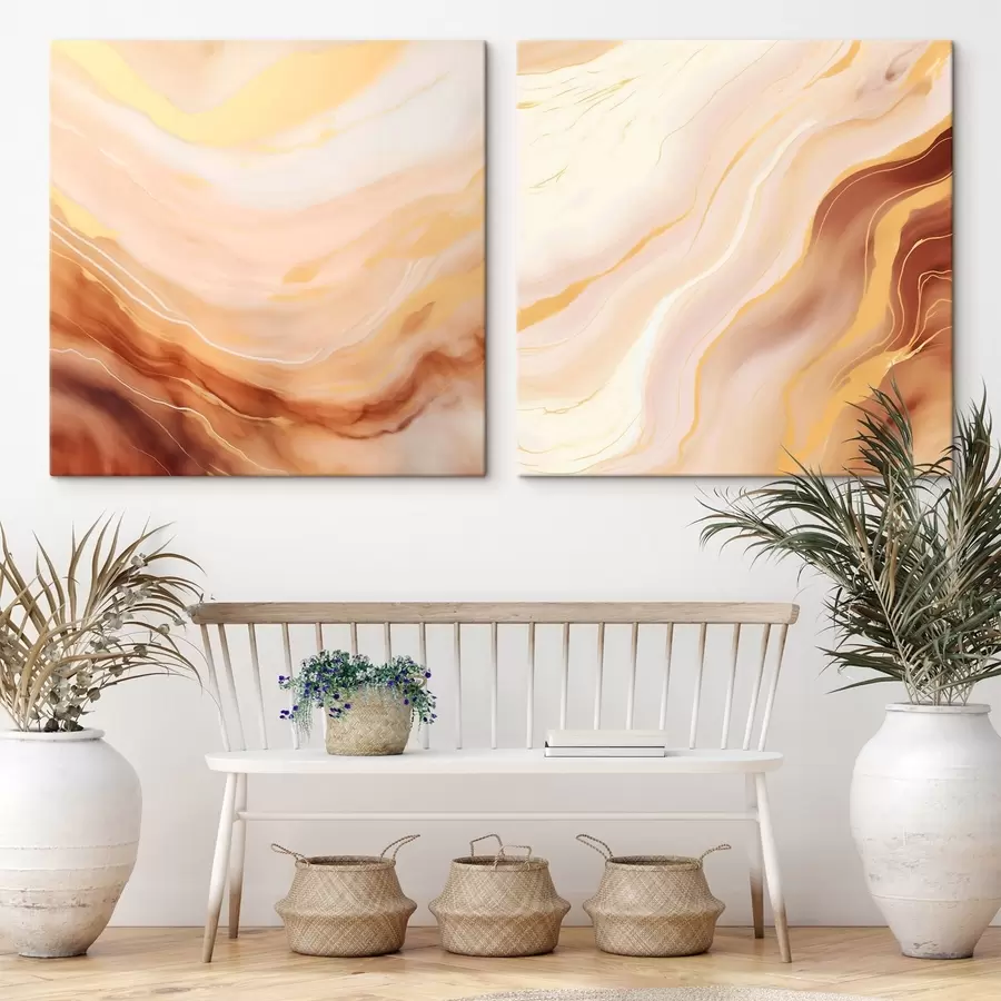 Pilt Kerged lainelised struktuurid akvarellitehnikas m00991