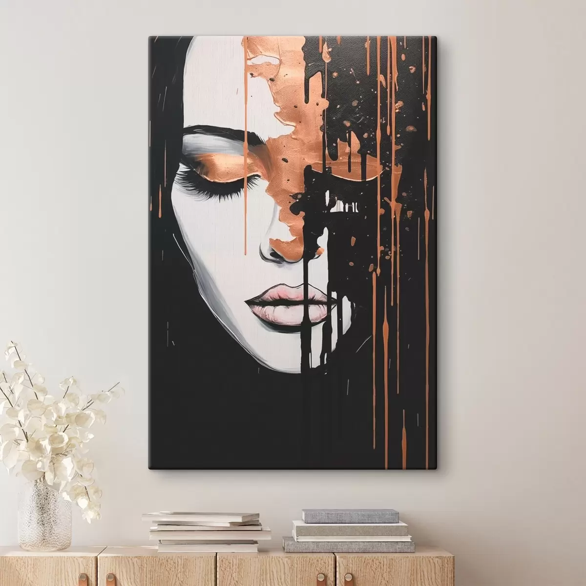 Pilt Abstraktne tüdruku portree s46803