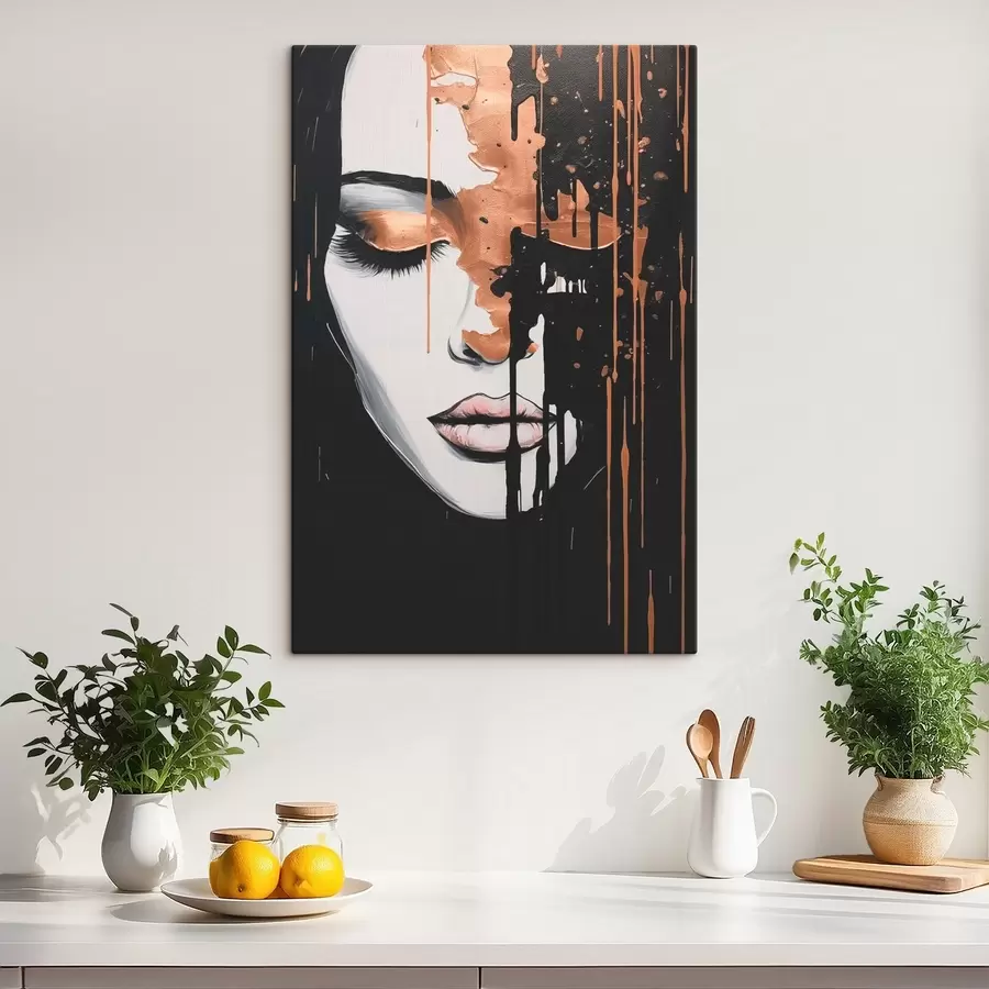 Pilt Abstraktne tüdruku portree s46803