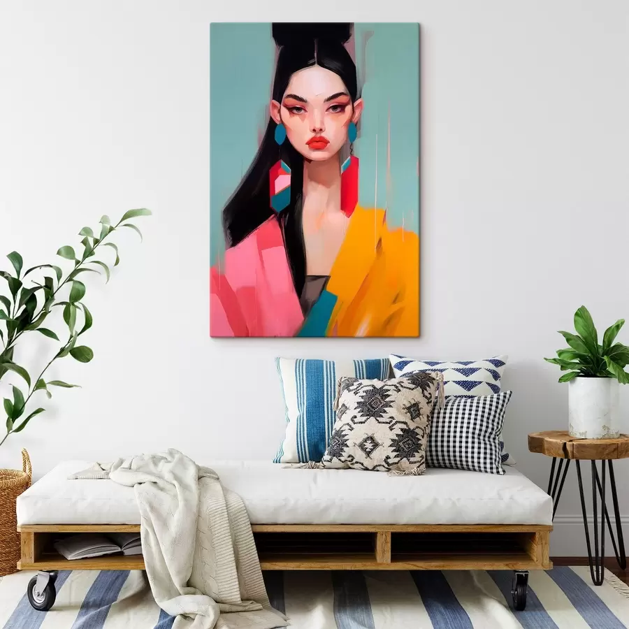 Pilt Abstraktne moeportree s46808