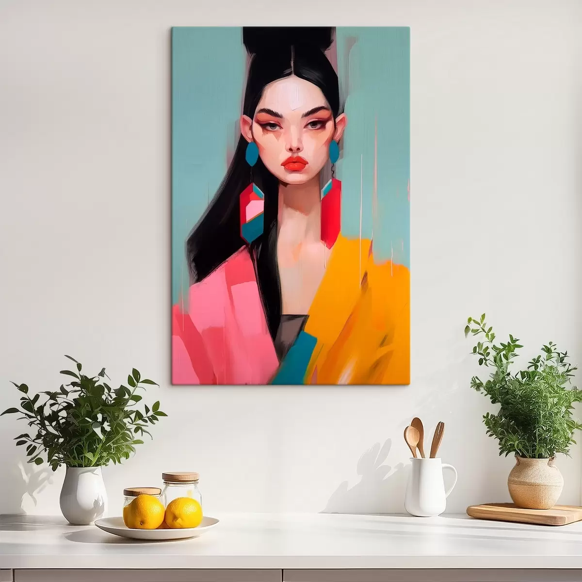 Pilt Abstraktne moeportree s46808