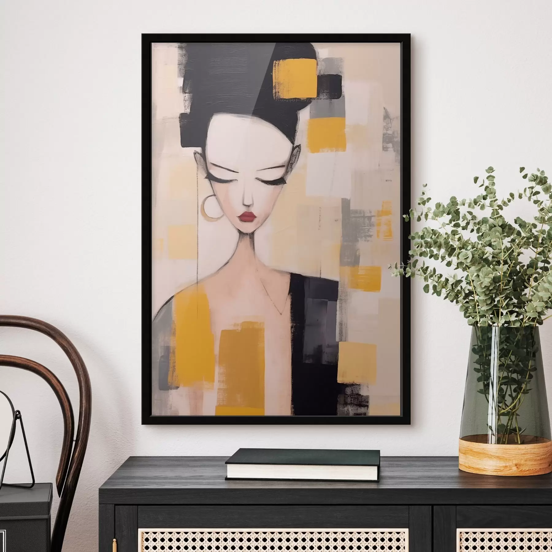 Fototapeedid Kubistlik portree f46806