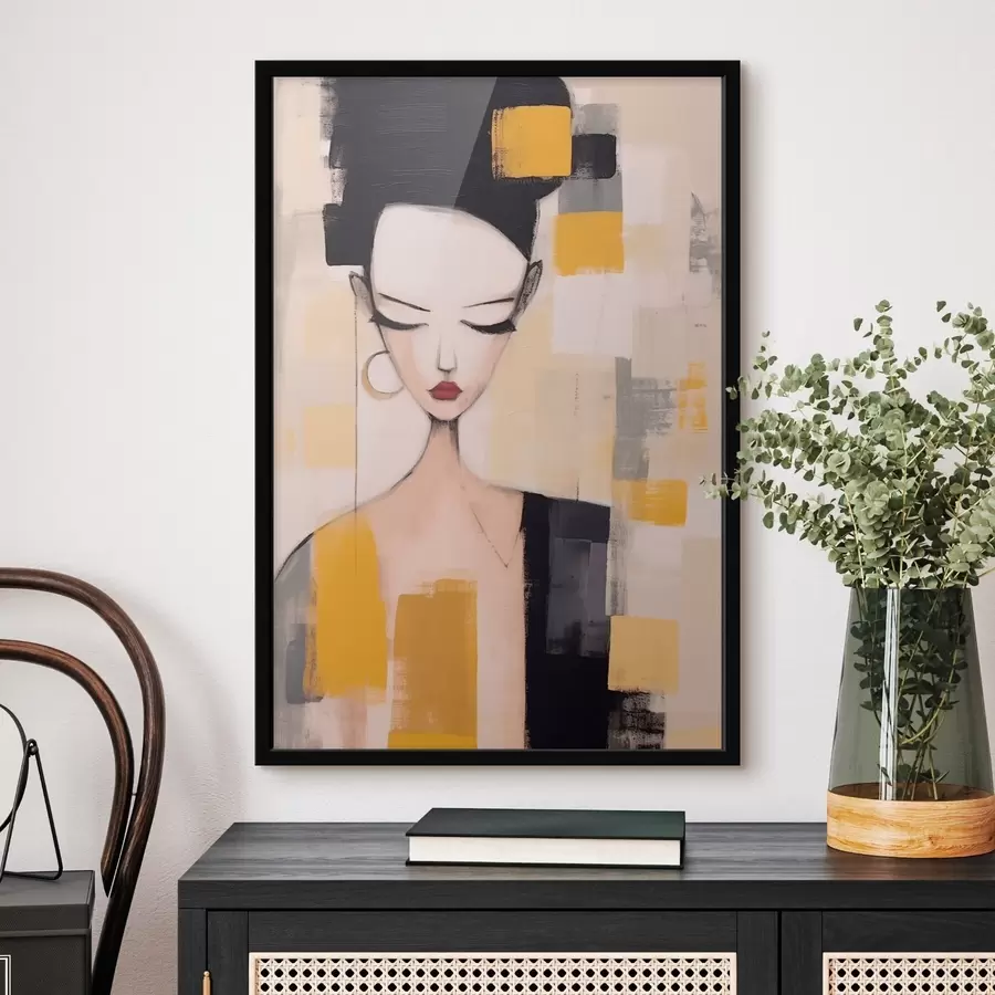 Fototapeedid Kubistlik portree f46806