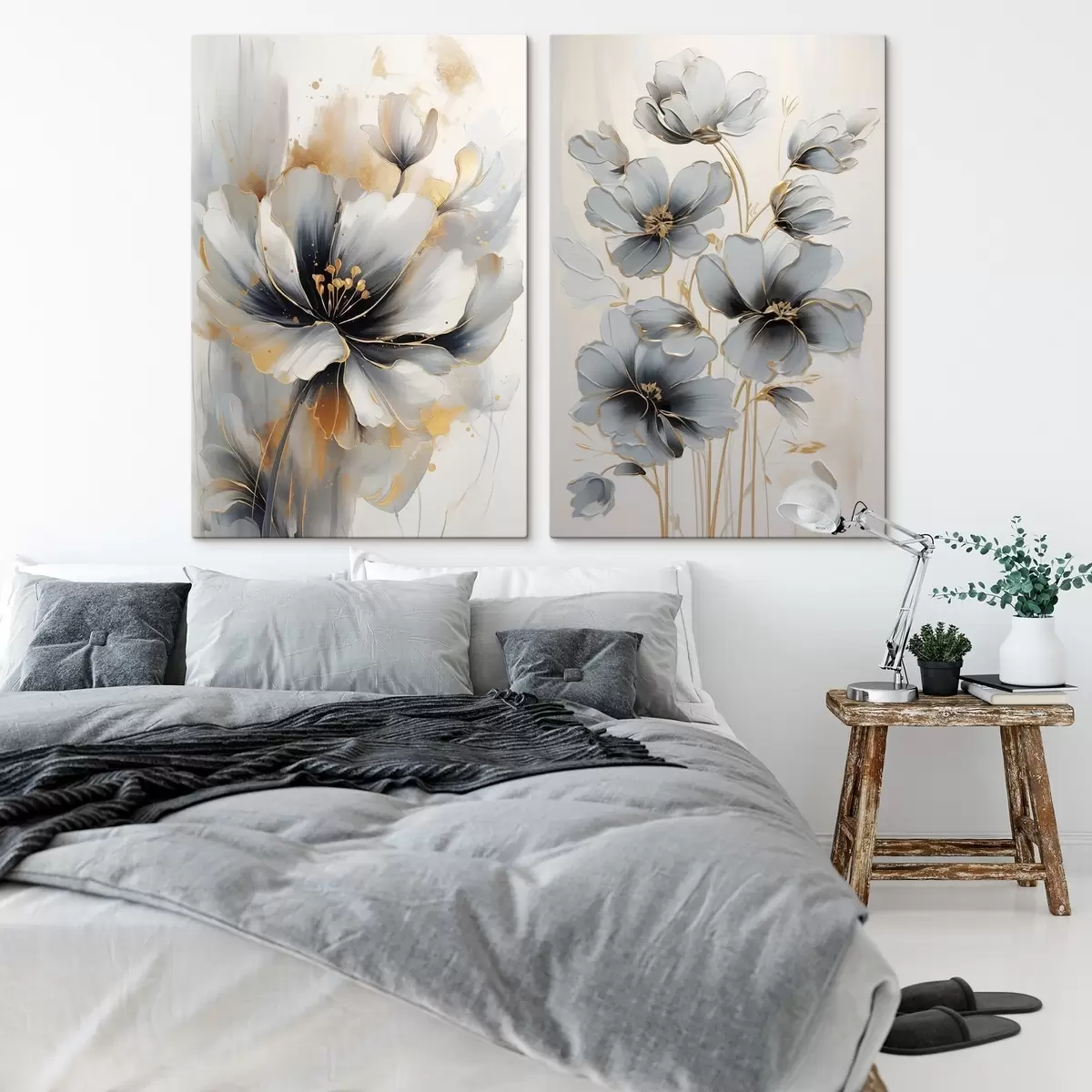 Pilt Abstraktsed lilled m01043