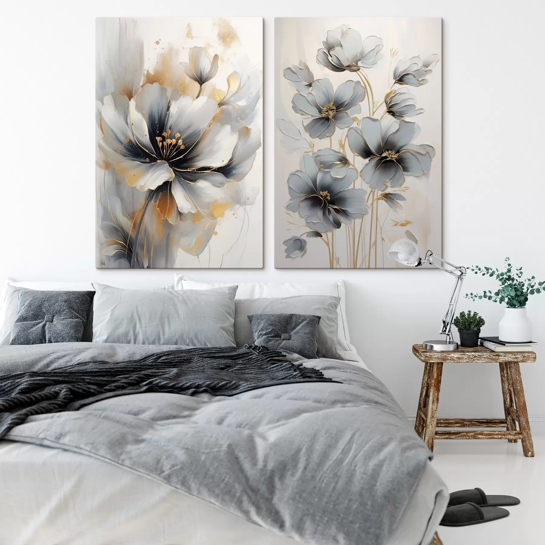 Pilt Abstraktsed lilled m01043