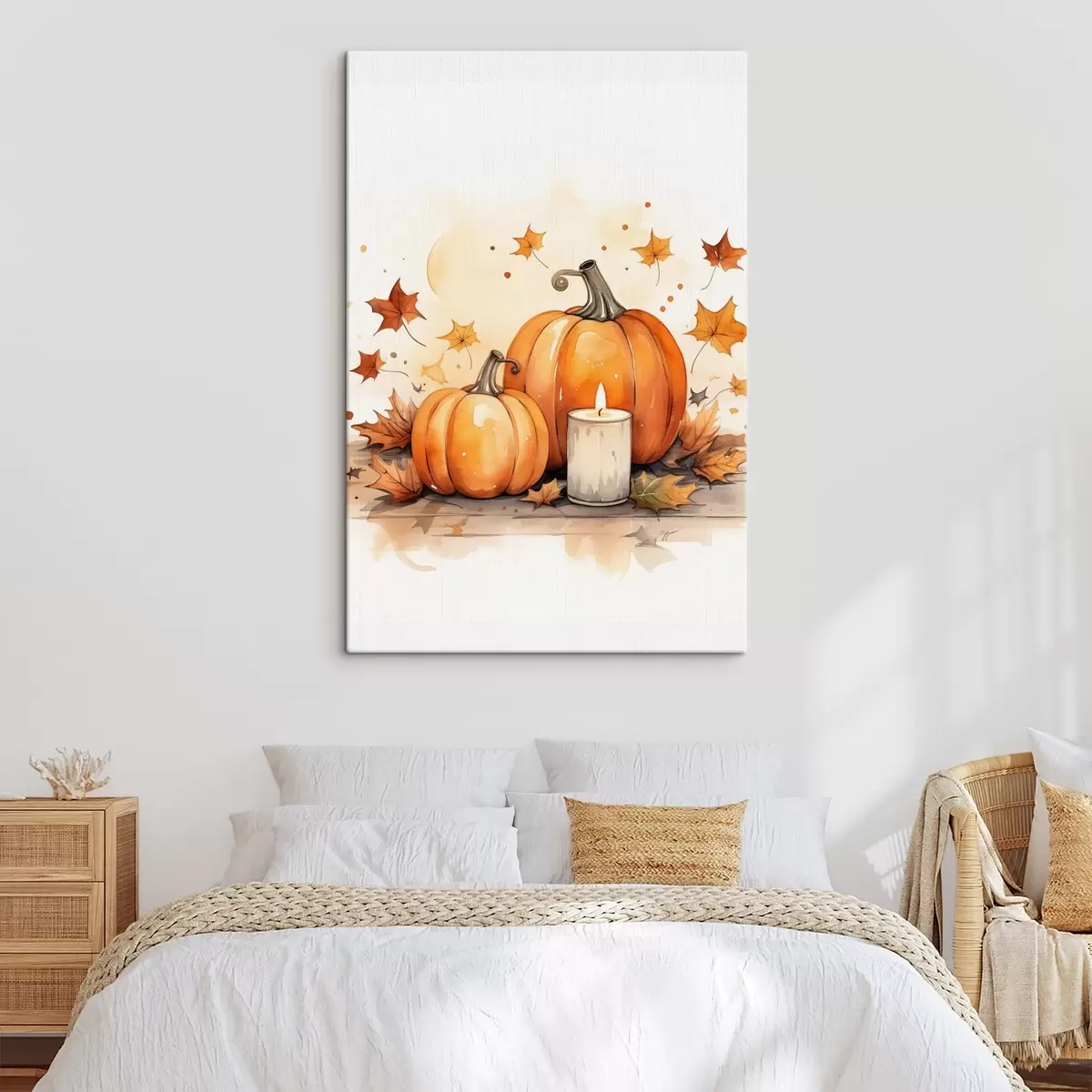 Pilt Sügisene kompositsioon, akvarellimitatsioon s46770