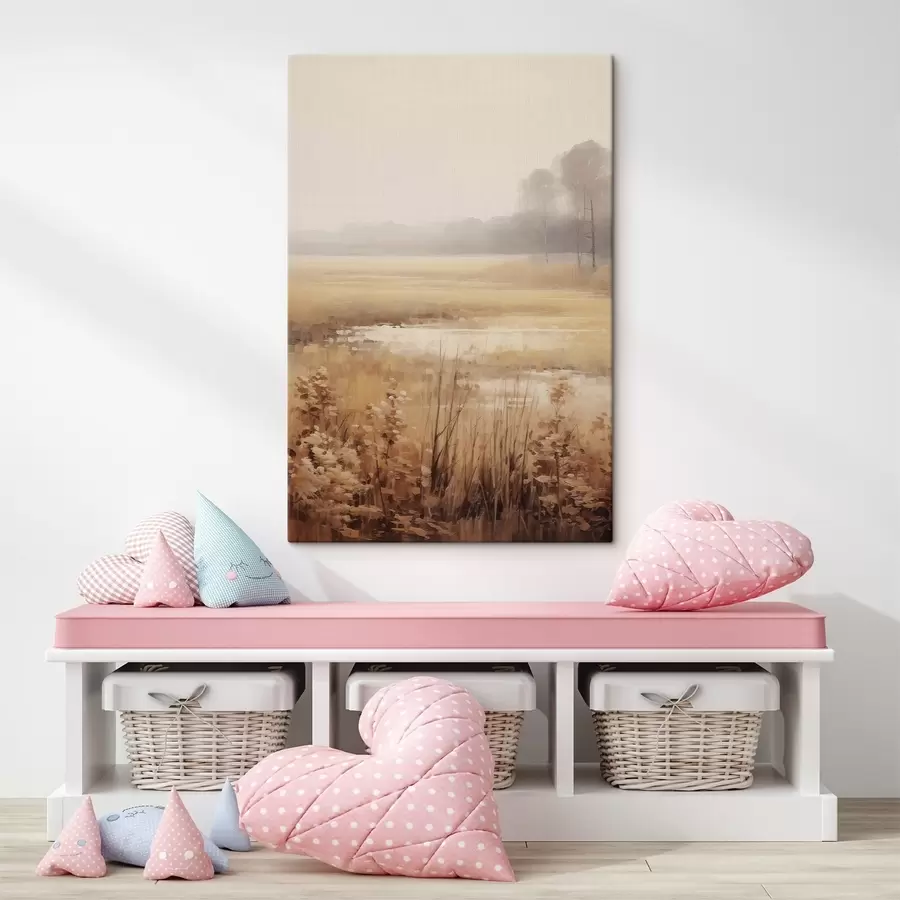 Pilt Kuivatatud lilled põllul s46780