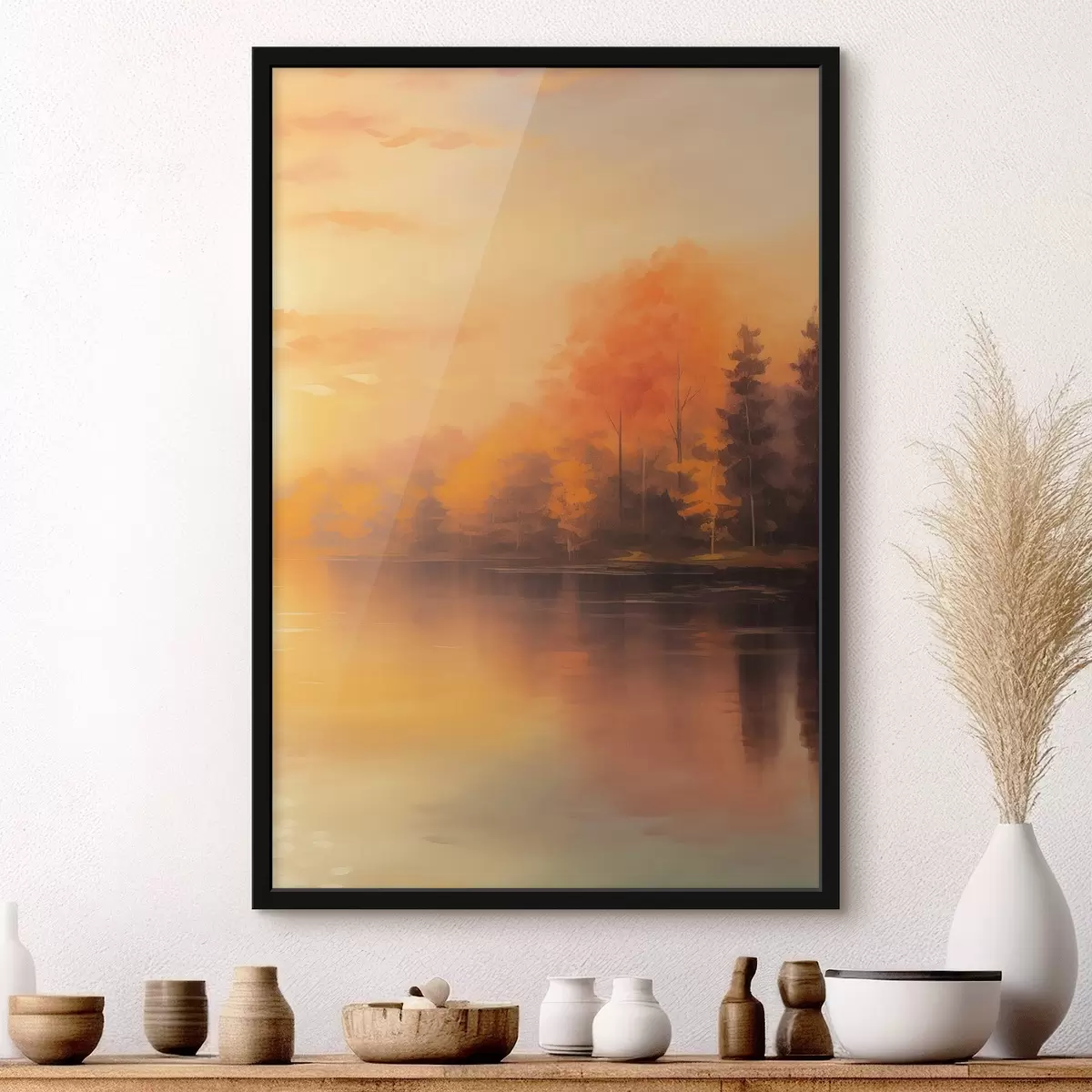 Plakat Mets tiigi ääres f46772