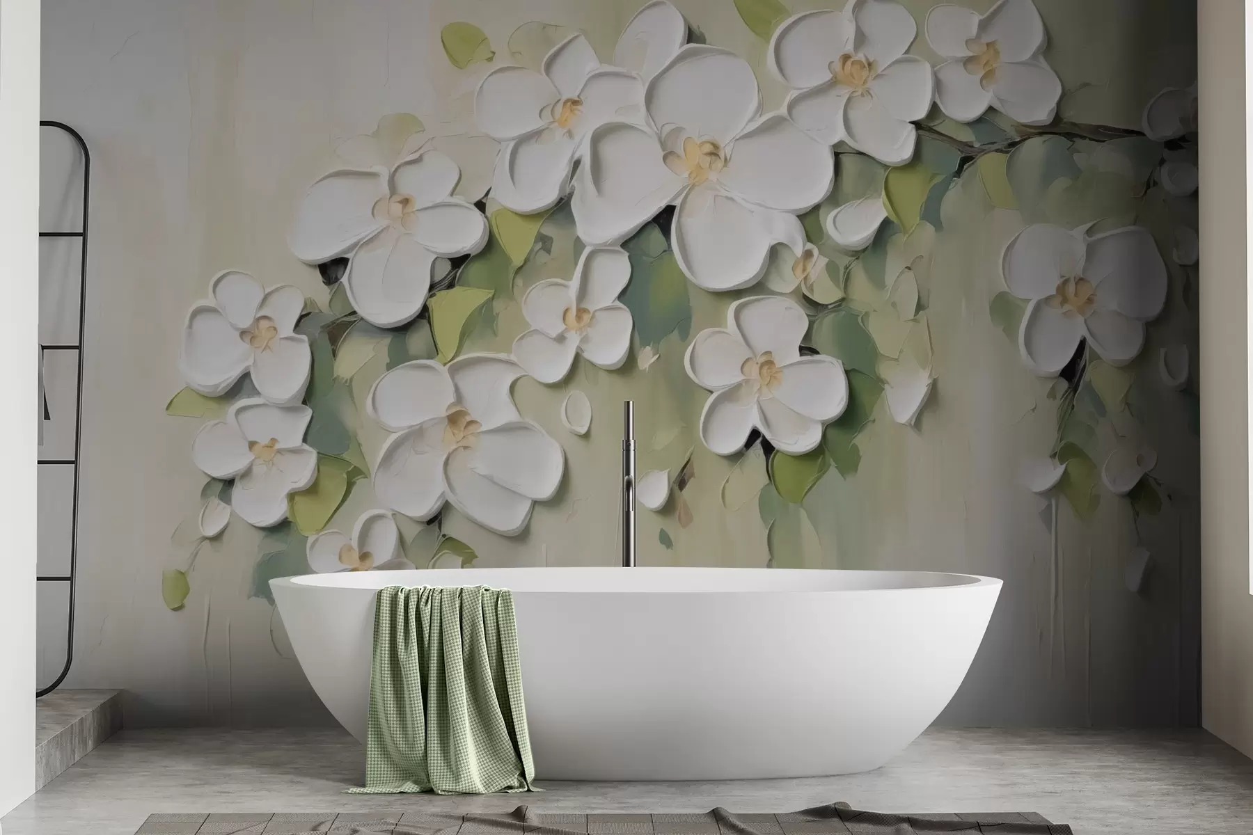 Fototapeedid Õitega oks w04978