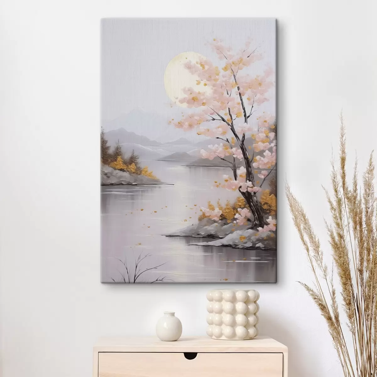 Pilt Maalimise abstraktne maastiku imitatsioon s46840