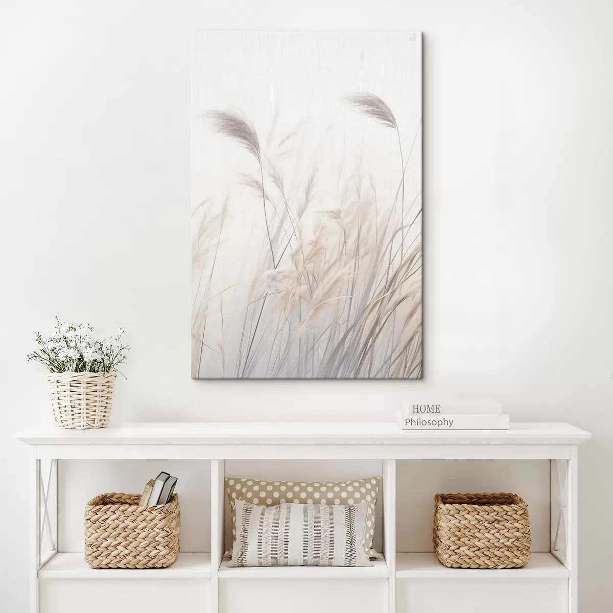 Pilt Õrnad taimed heledal taustal s46884