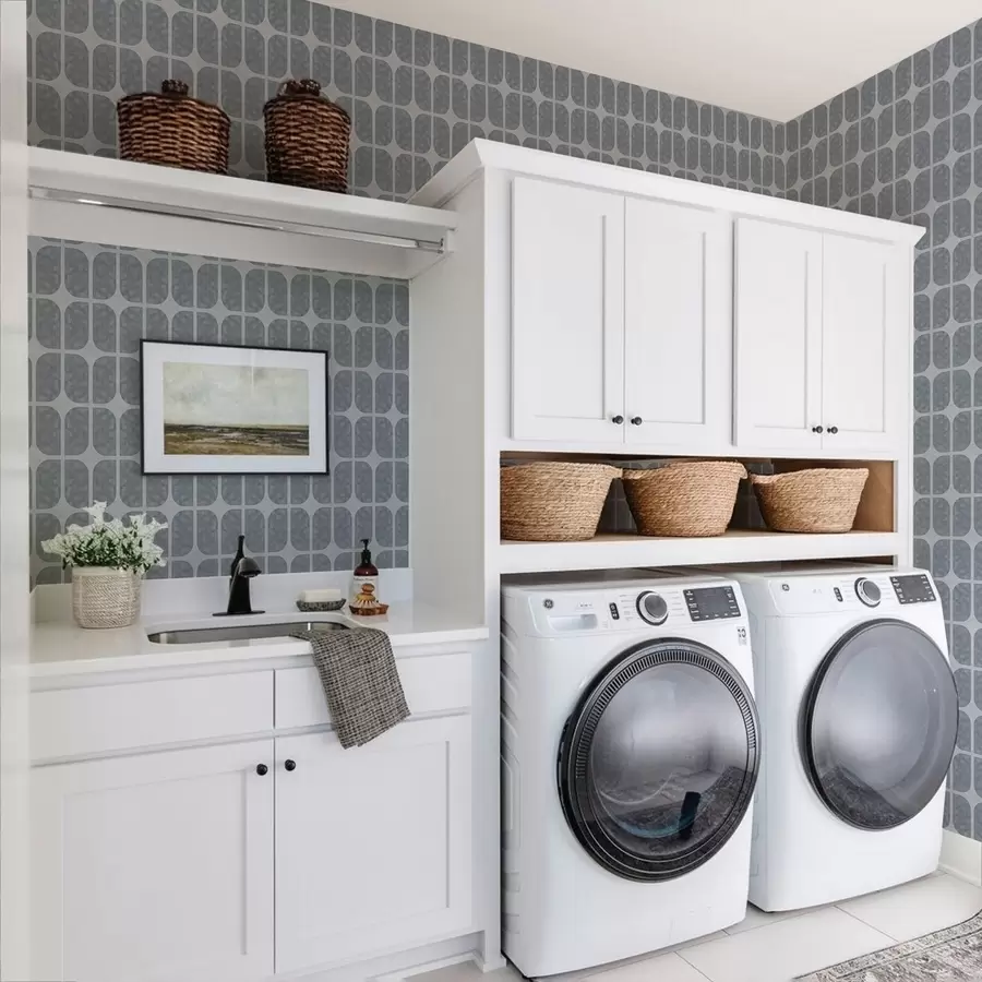 Fototapeedid Hall mosaiik ristkülikukujuliste kaartega ja pehme tekstuuriga a01068