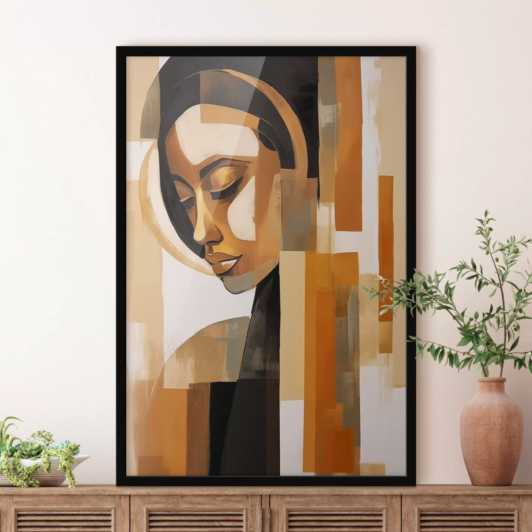 Fototapeedid Abstraktne portree f46867