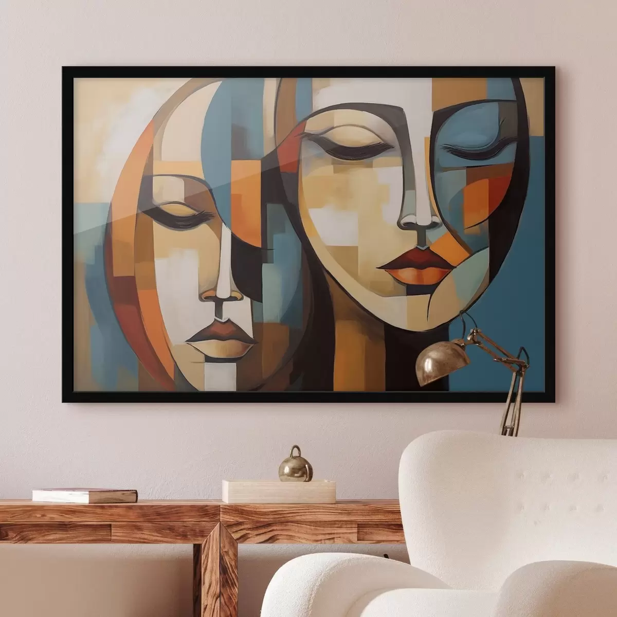 Plakat Abstraktne portree f46869