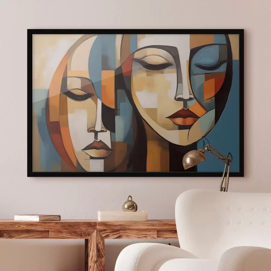 Fototapeedid Abstraktne portree f46869