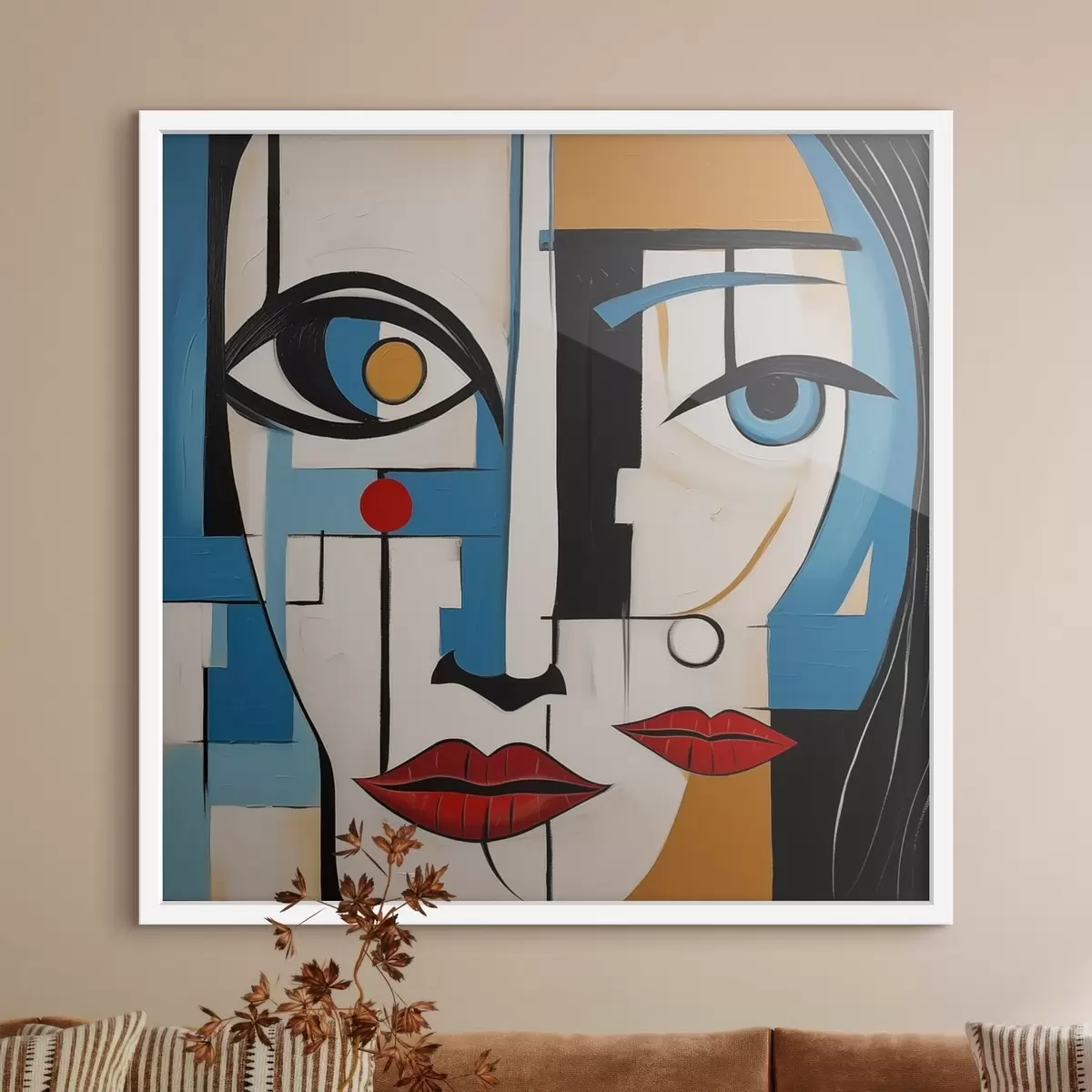 Plakat Abstraktne portree f46870