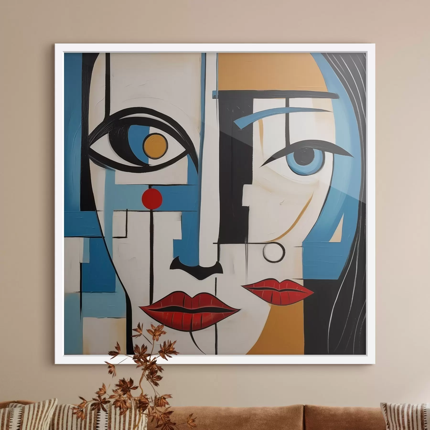 Fototapeedid Abstraktne portree f46870